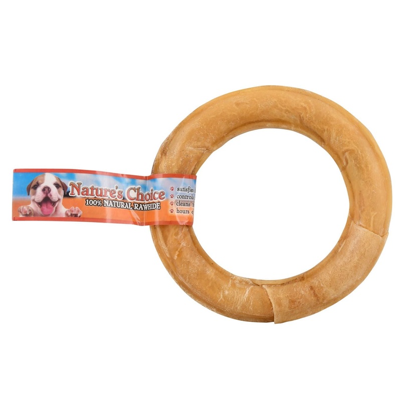 Pressed Rawhide Donuts, 6 D