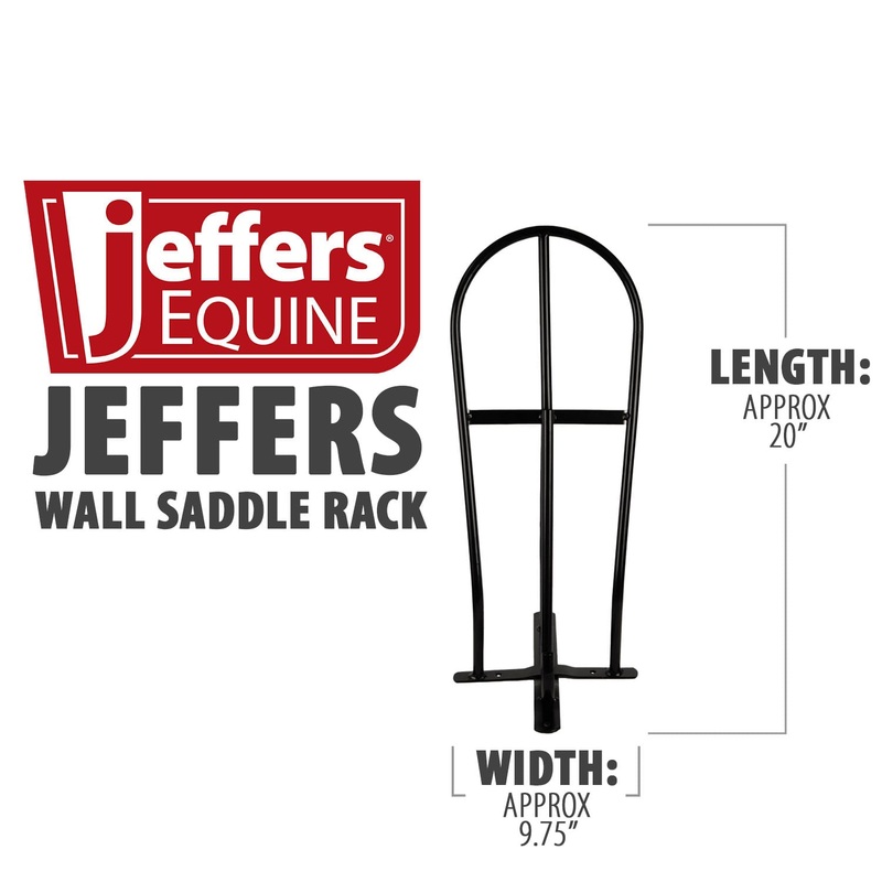 Wall Mount English Saddle Rack with Tack Hook