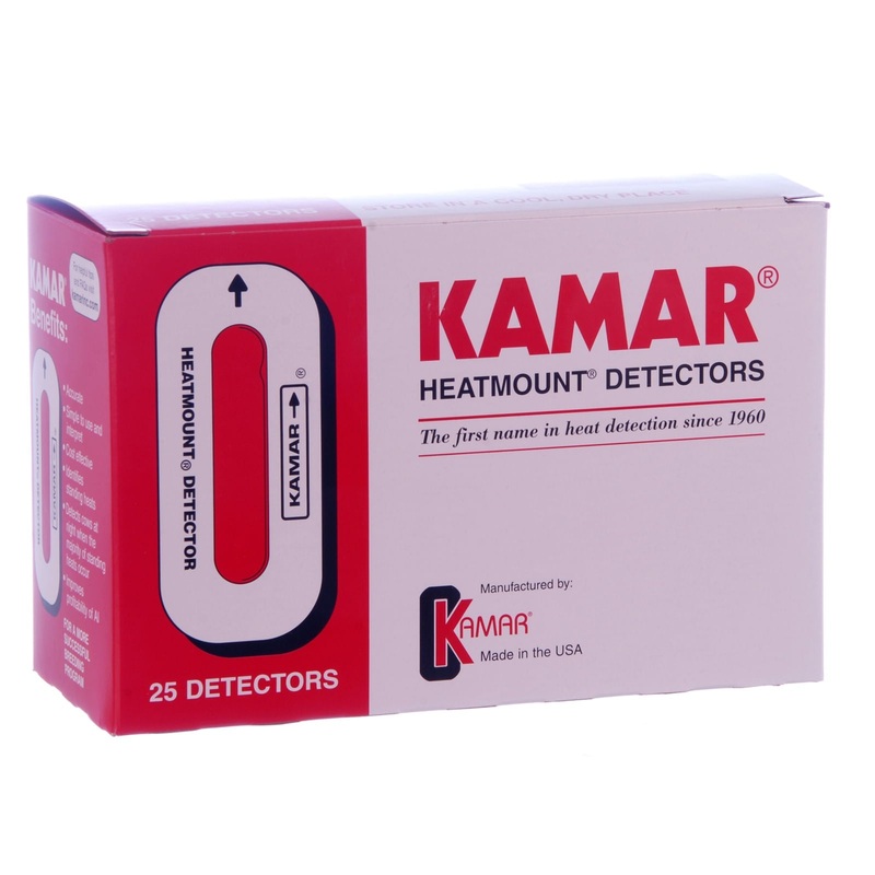 Kamar HeatMount Detectors|Kamar Adhesive, 4.1 oz|Kamar Heat Detectors, box of 25
