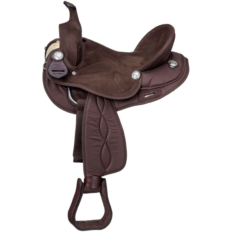 King Series Suede Seat Synthetic Trail Saddle