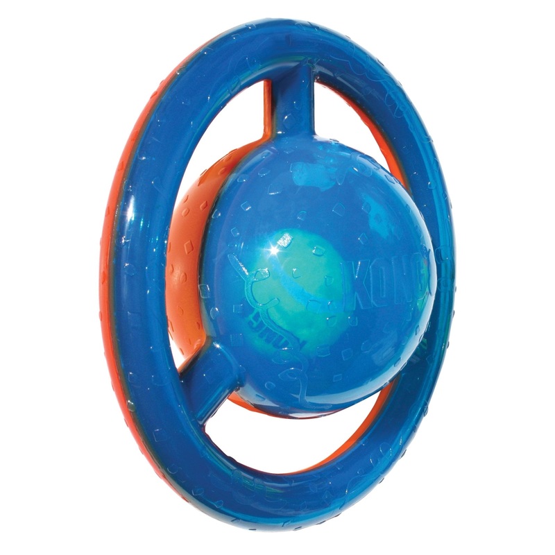 KONG Jumbler Disc Squeaker Dog Toy