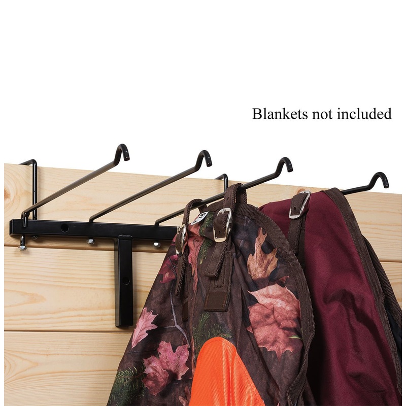 Portable Blanket Bar, Black