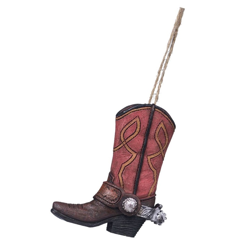Red Boot Ornament