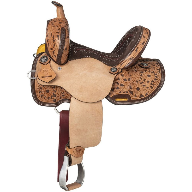Royal King Light Oil Youth Hawley Barrel Saddle Package
