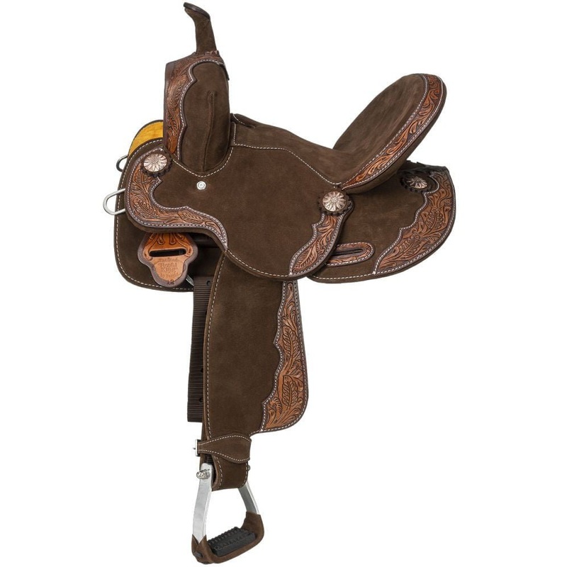 Royal King Youth Laramie Saddle, Brown