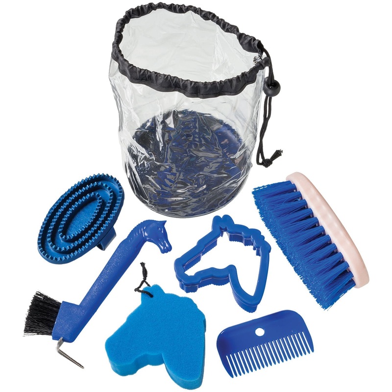 Tough 1 Jr. Horse Grooming Kit, 6 Piece