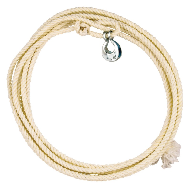 7/16 Nylon Ranch Rope with Quick Release, 30′