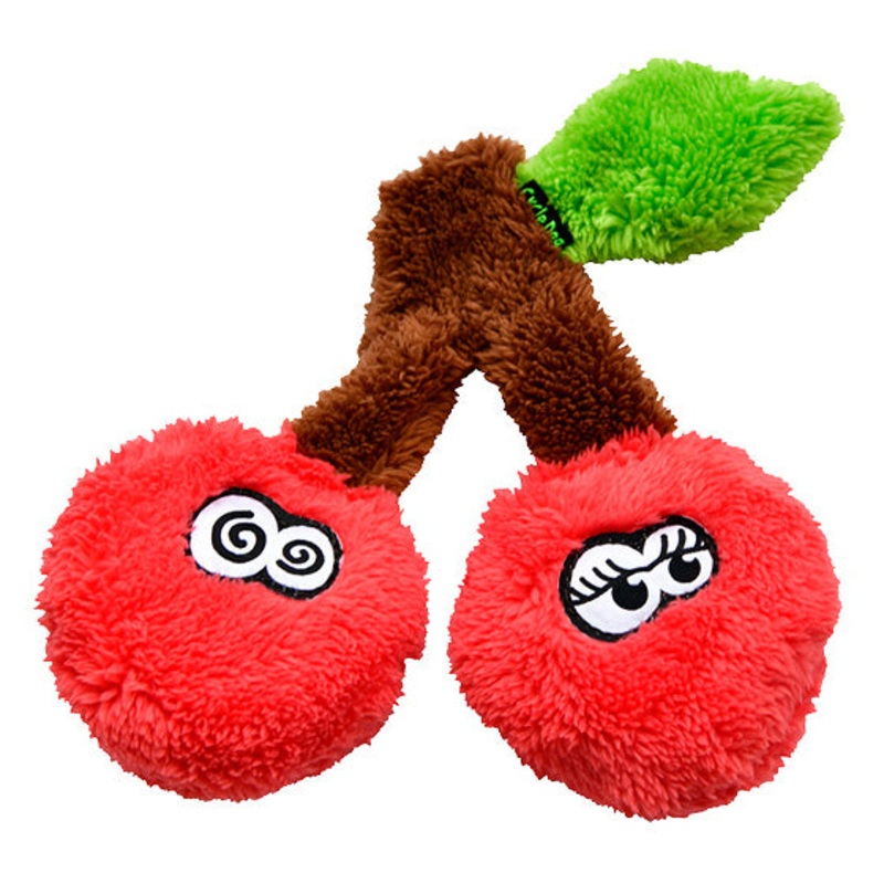 Duraplush Cherries Dog Toy, Small
