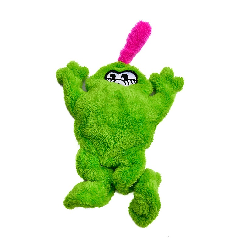 Duraplush Frog Dog Toy, Medium