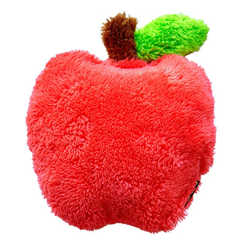 Duraplush Fruit Dog Toys|Red Apple|Green Avocado|Yellow Banana|Medium|Small