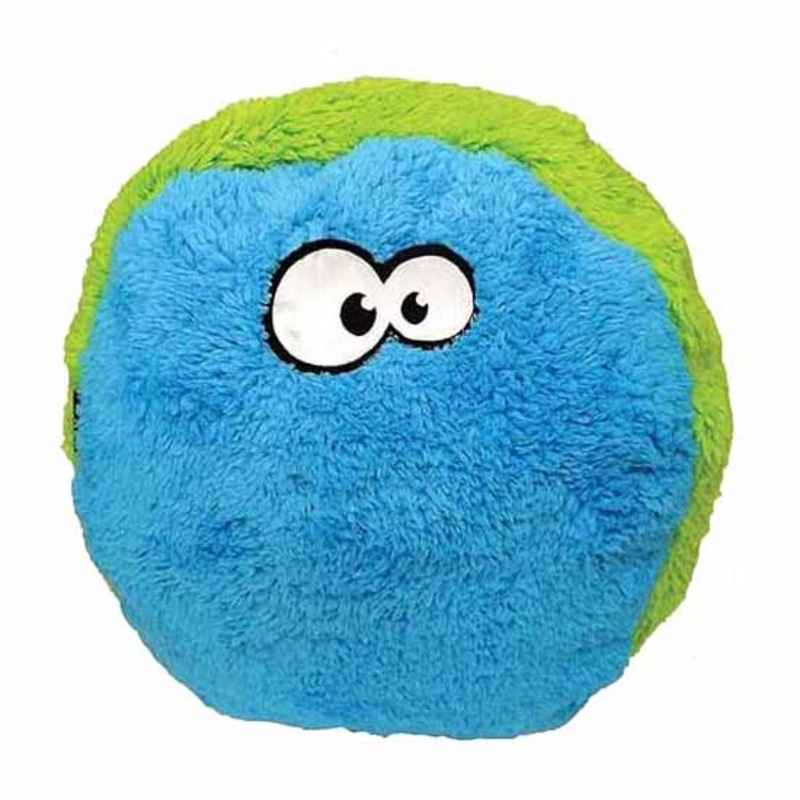 Duraplush FuzzBall Dog Toys|Small|Medium|Large|Green|Orange Fuchsia|Blue Green