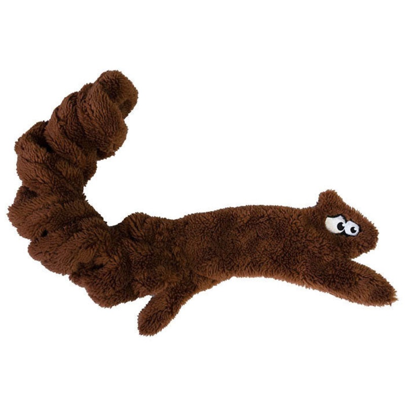 Duraplush Springy Squirrel Dog Toy, Medium