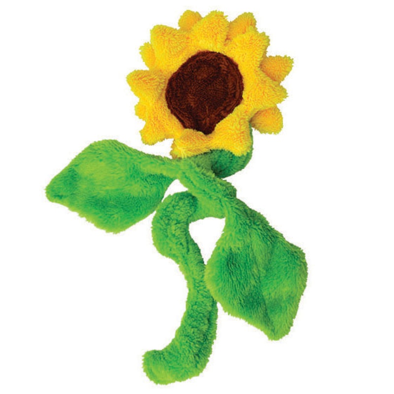 Duraplush Sunflower Dog Toy, Medium