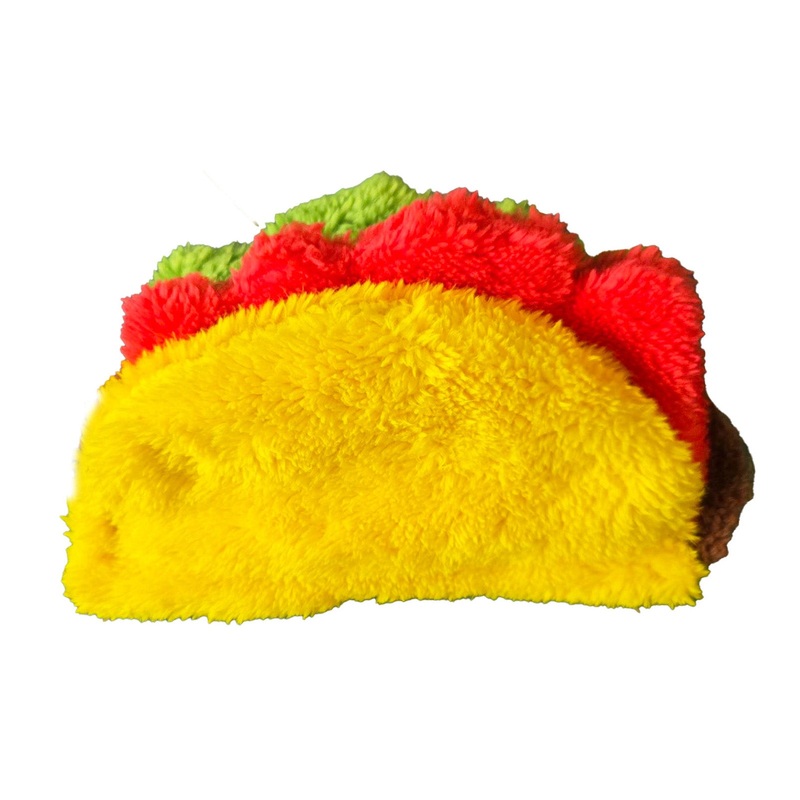 Duraplush Taco Dog Toy, Medium