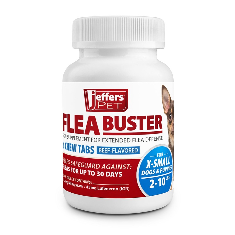 Flea Buster Monthly Oral Flea Supplement for Dogs