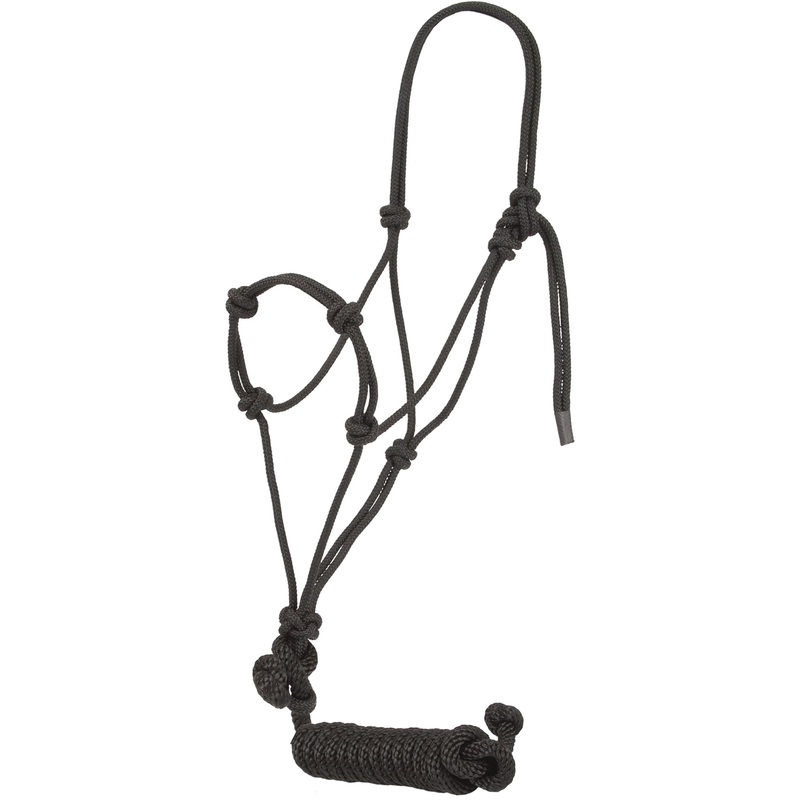 Knotted Poly Rope Training Halter, Yearling