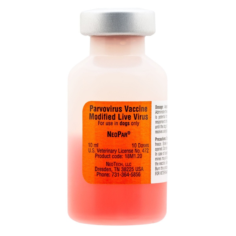 NeoPar Parvo Vaccine for Dogs|1 Dose|10 Dose|25 Dose