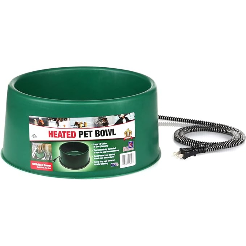 Premium Heated Water Bowl, 1.5 Gallon
