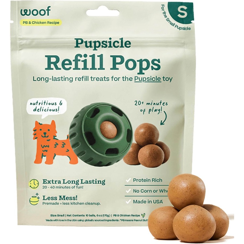 Pupsicle Pops Dog Treat Refills  Natural, Long-Lasting, Made in USA