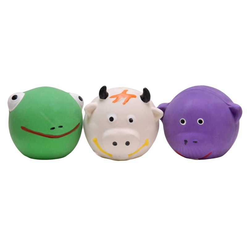 Squeakies Latex Dog Toy, Assorted, Each