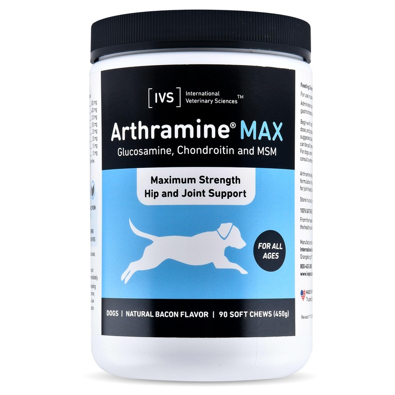 Arthramine MAX Soft Chews, Bacon, 90 ct
