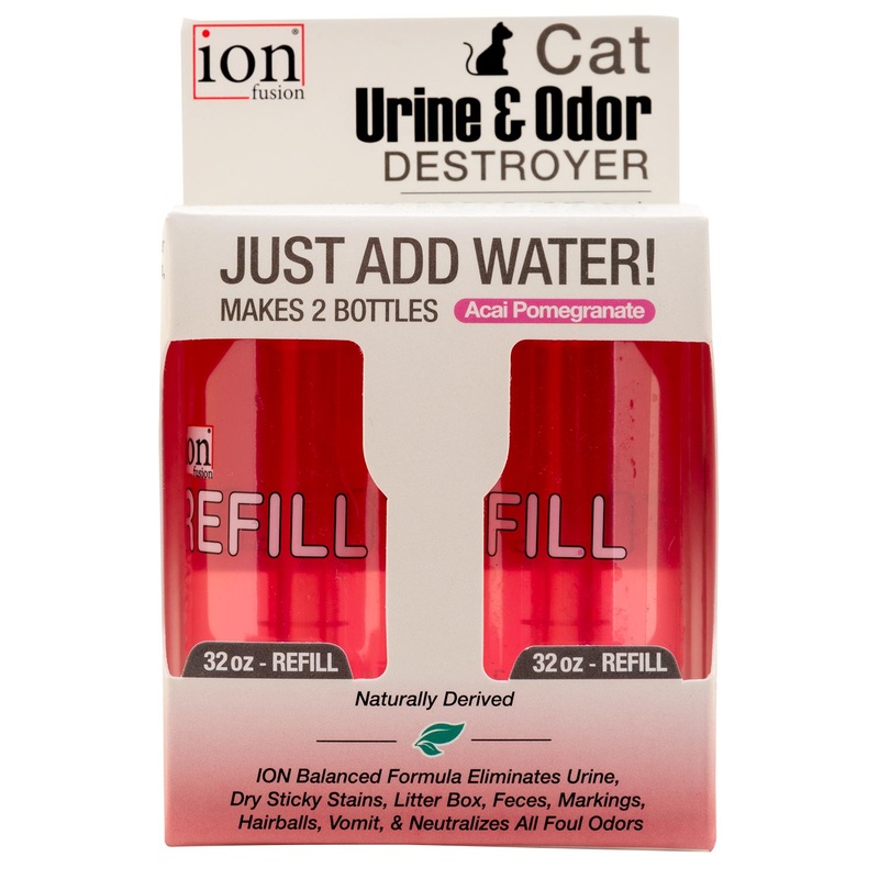 Cat Urine & Odor Destroyer Refill, Acai Pomegranate, 2 pk