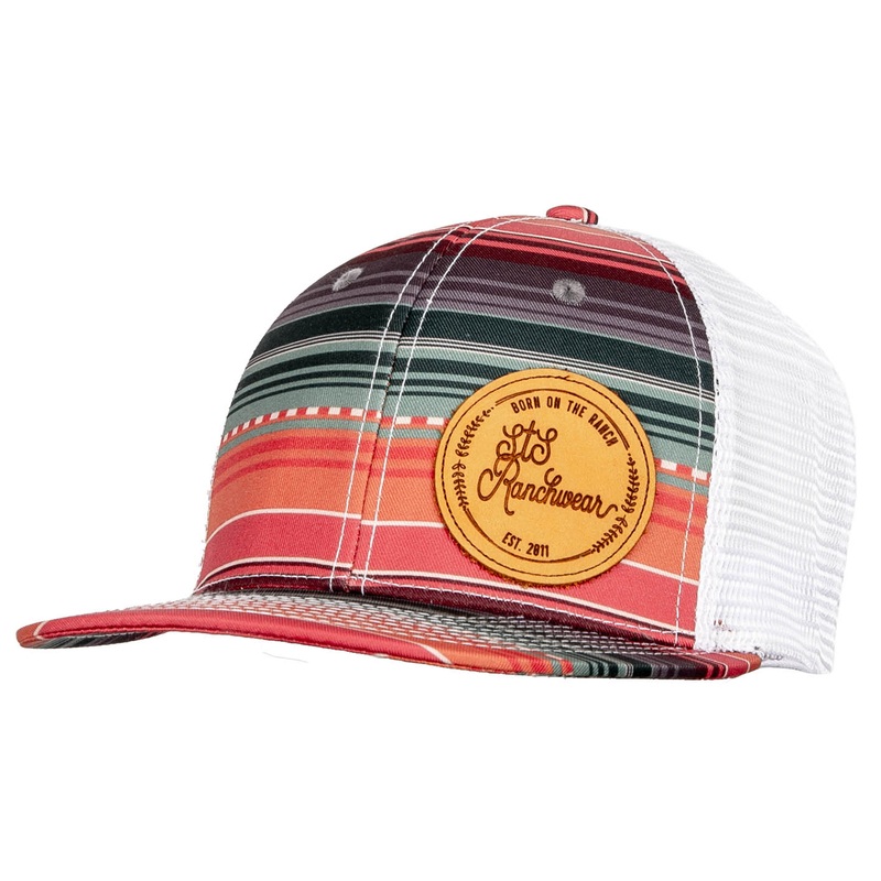 STS Purple Serape Patch Hat, Ladies