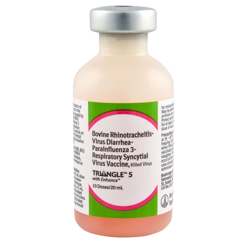 Triangle 5 Cattle Vaccine|10 Dose|50 Dose