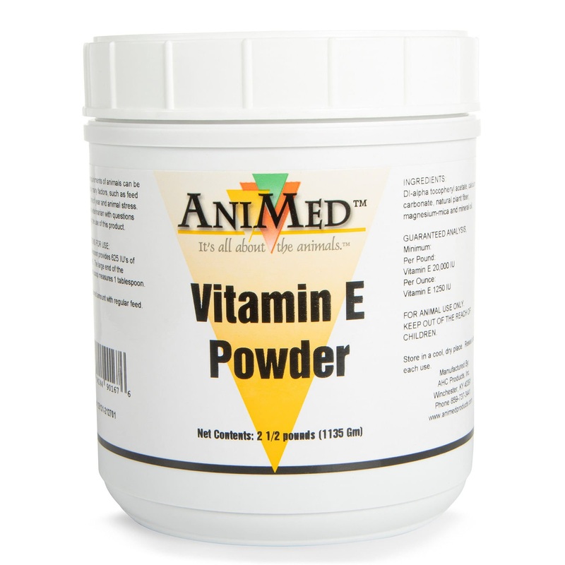 Vitamin E Powder for Horses|2.5 lb Vitamin E Powder|5 lb Vitamin E Powder