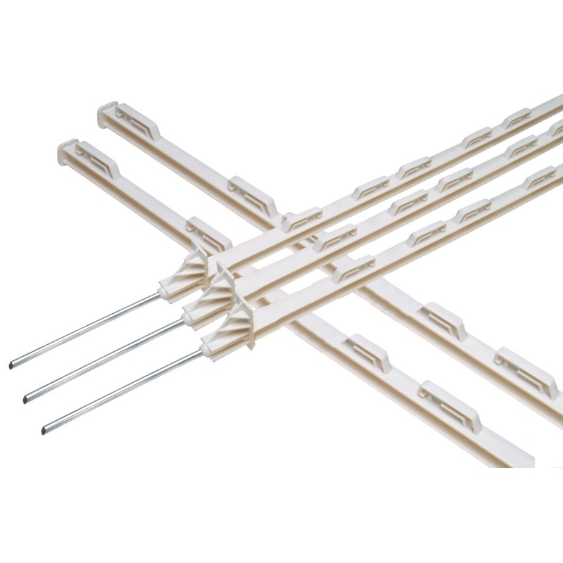 Dare 63 Step-In Poly Posts, White