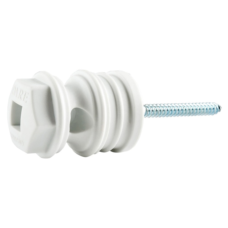White Hex Head Insulator
