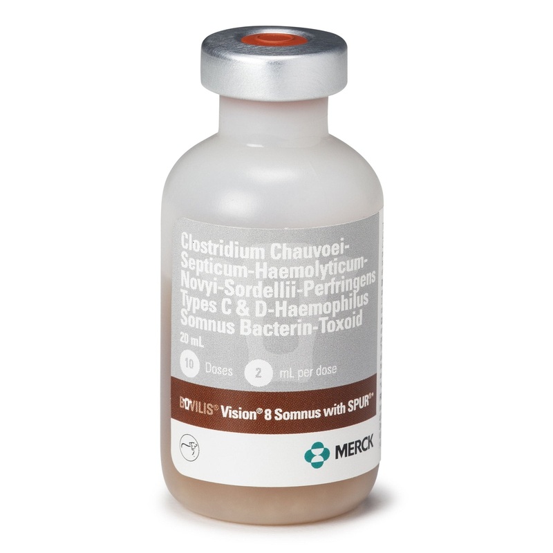 Bovilis Vision 8 Somnus with Spur Cattle Vaccine