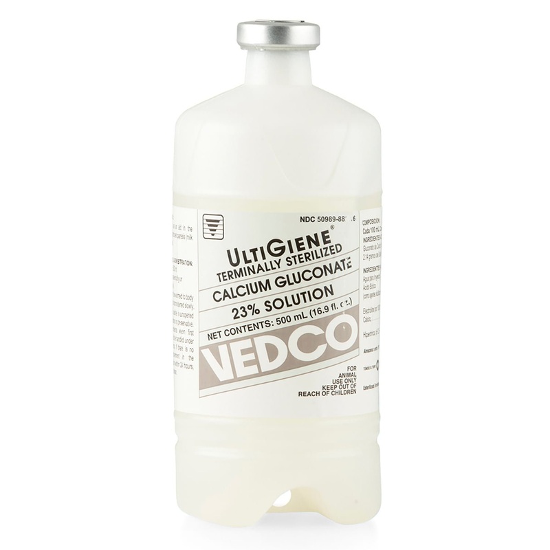 Calcium Gluconate 23% Solution, 500 mL