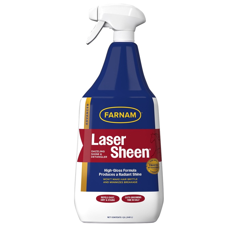 Laser Sheen RTU Horse Detangler & Coat Spray, 32 oz