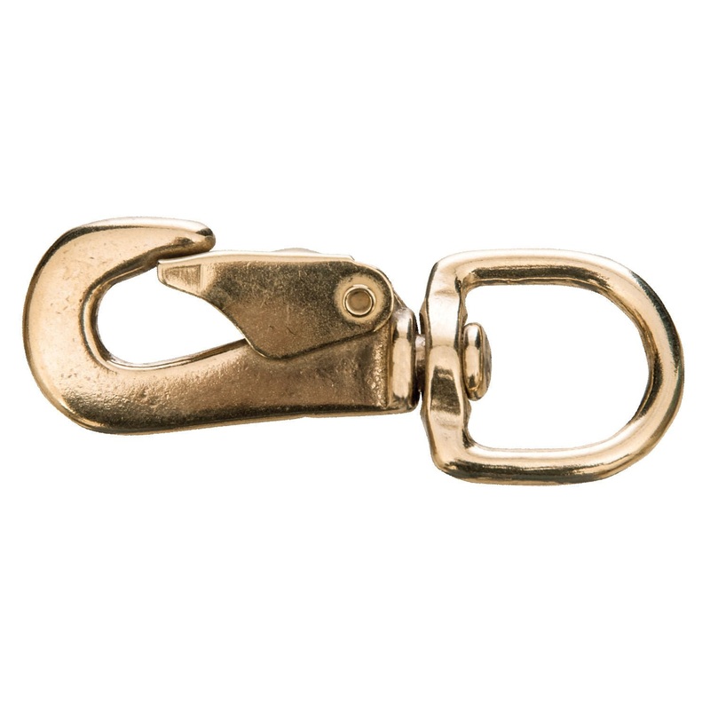 Solid Brass Spring Snap, 3/4 x 3-1/2L
