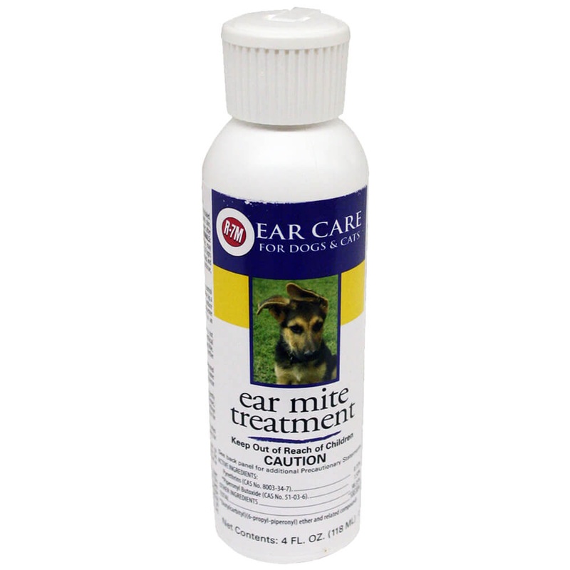 Miracle Care R-7 Ear Mite Treatment for Dogs & Cats, 4 fl oz