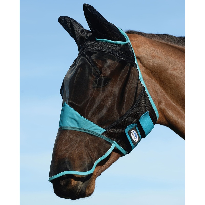 Weatherbeeta ComFITec Fine Mesh Horse Fly Mask with Ears and Nose