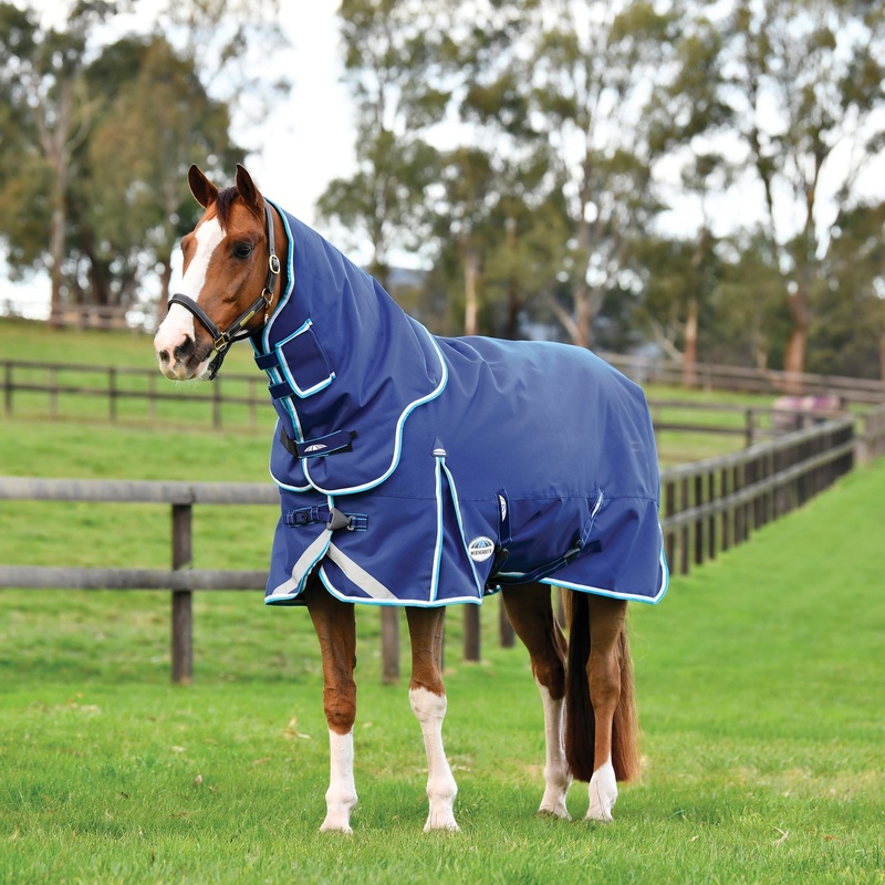 WeatherBeeta ComFITec Ultra Hardi Detach-a-Neck Turnout Blanket, Medium, 1800D, 220 Grams