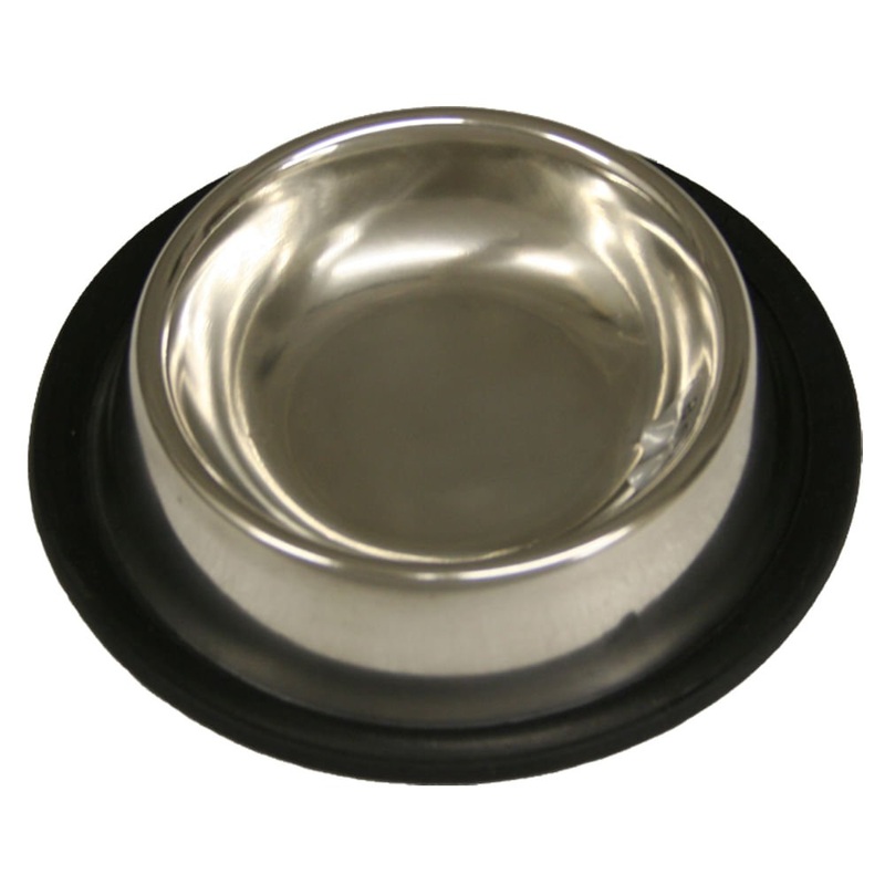 Indipets Non-Tip Stainless Steel Bowl