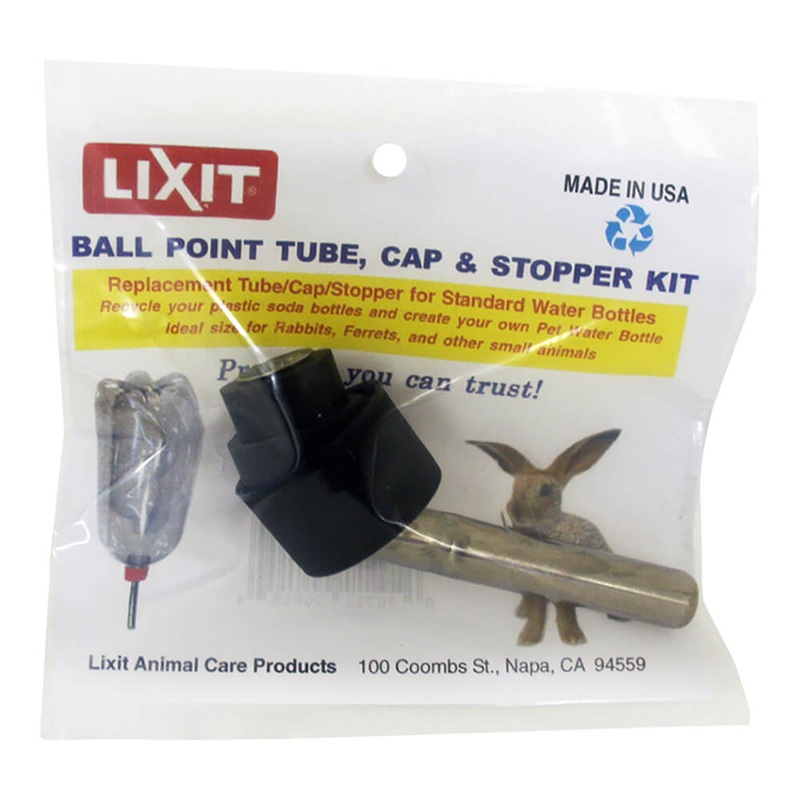Lixit Ball Point Tube, Cap and Stopper Kit