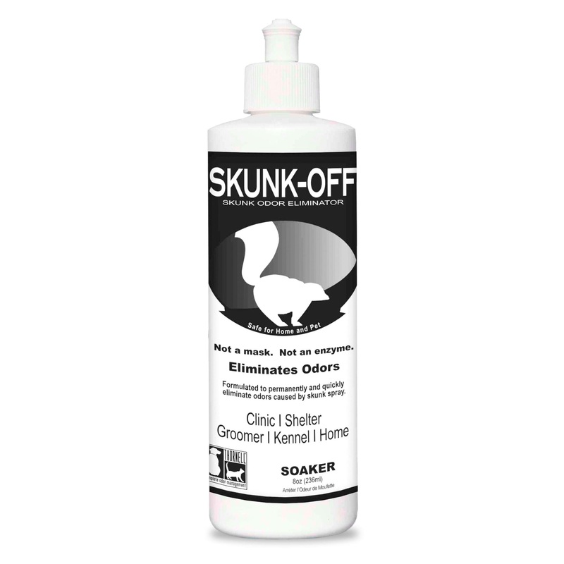 Skunk Off  Soaker, 8 oz|Clear|Soaker