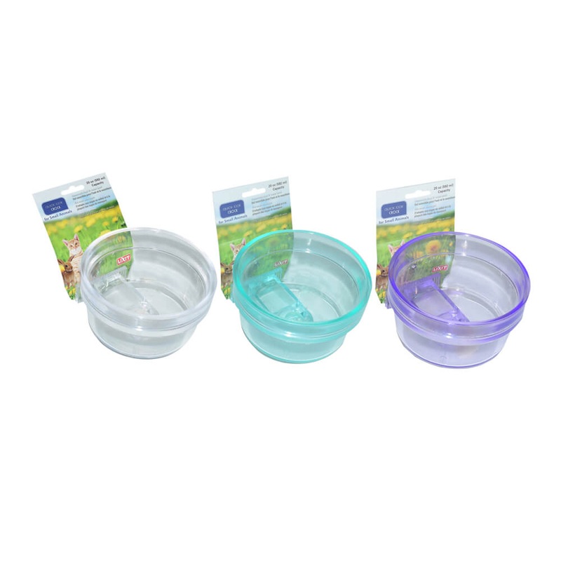 Lixit Critter Brite Quick-Lock Crock, 20 oz