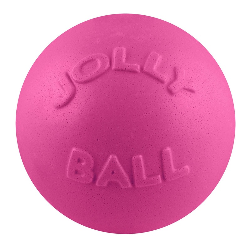 Bounce-N-Play Jolly Ball Durable Floating Dog Toy, Scented, Made in USA