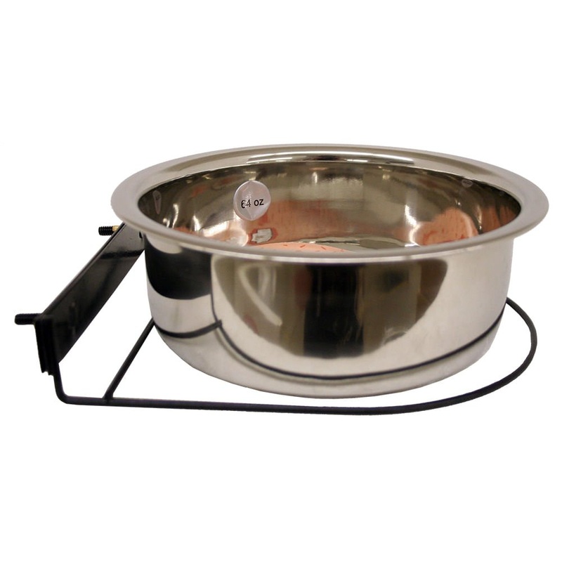 Indipets Stainless Steel Coop Cup with Screw-Nut Holder