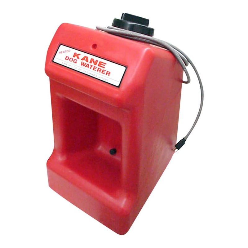Kane Heated Dog Waterer|Red|5 Gallon (175 Watt)
