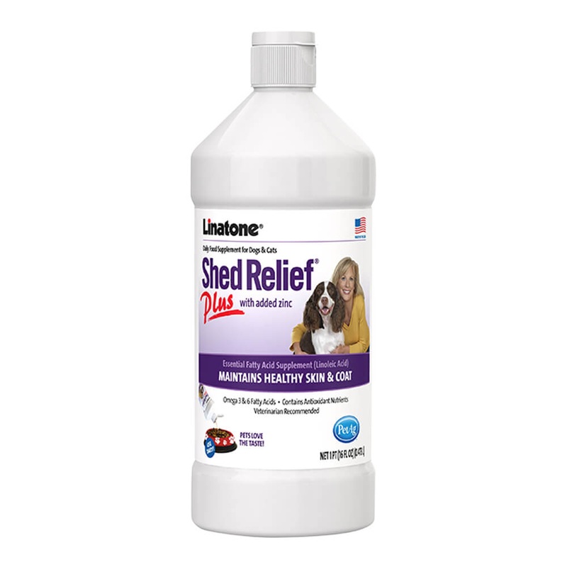 Linatone Shed Relief Plus added Zinc, 16 oz