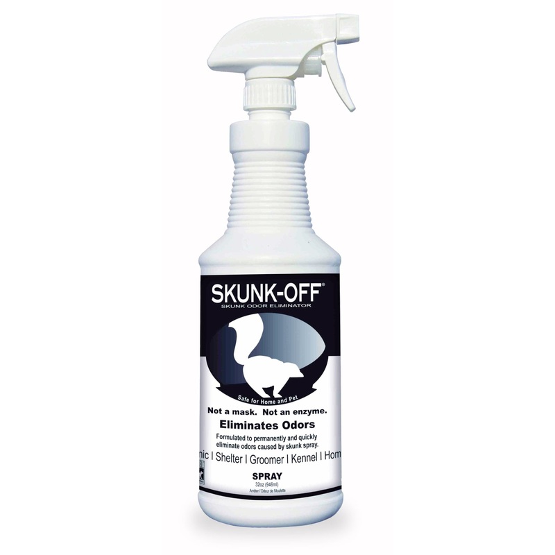 Skunk Odor Eliminator, 32 oz, Spray Trigger Bottle