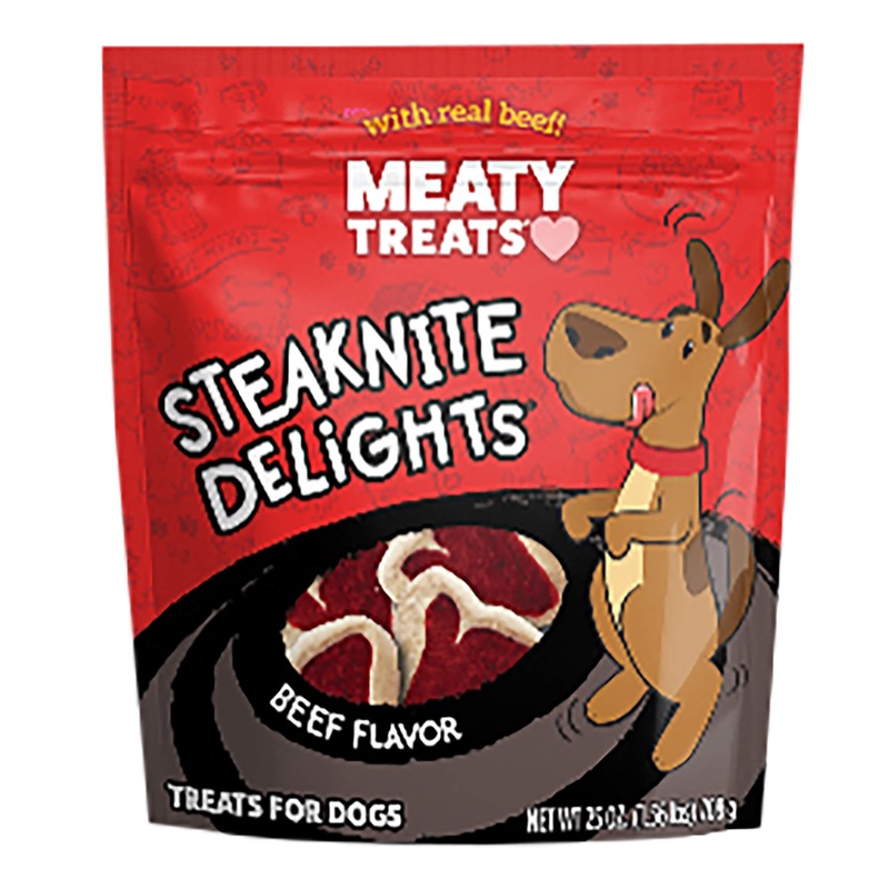 Meaty Treats Steaknite Delites, 25 oz