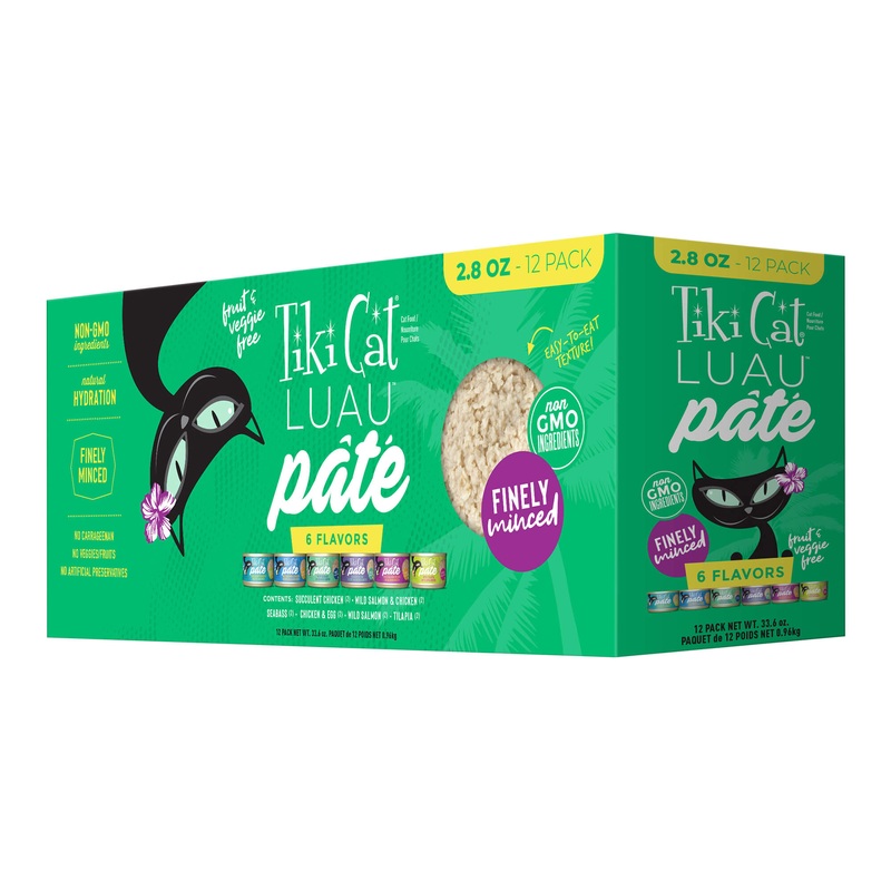 Tiki Cat Luau Pt Wet Cat Food, Variety Pack