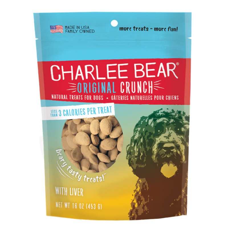 Charlee Bear Original Crunch Liver Flavored Dog Treats